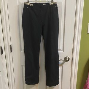 FELIX BUHLER Riding Trousers Navy Tan Women’s Size 29 Equestrian Switzerland